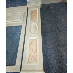 Beige marble inner door surround